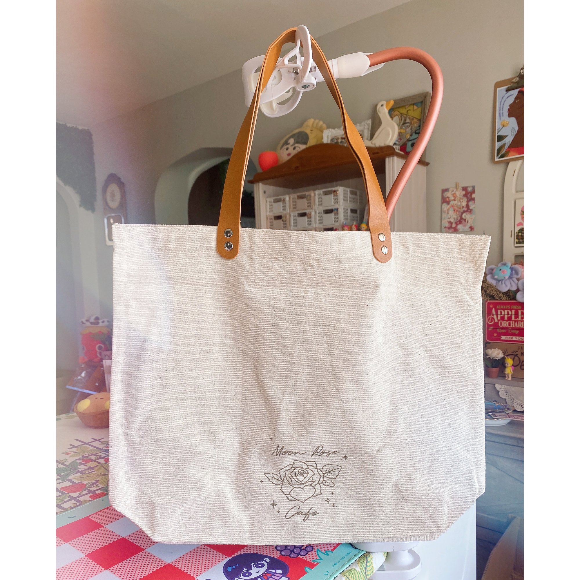 Pochita's Jam Market Tote | Moon Rose Cafe